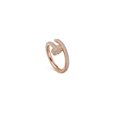 CARTIER JUSTE UN CLOU RING, CLASSIC MODEL, PAVED N4748600